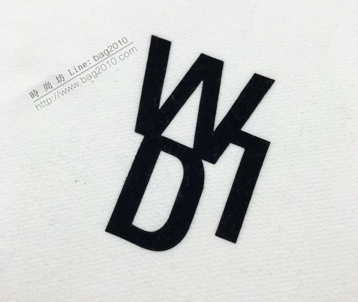 welldone男裝 2020秋冬新款夜光小熊植絨字母連帽衛衣  ydi3428